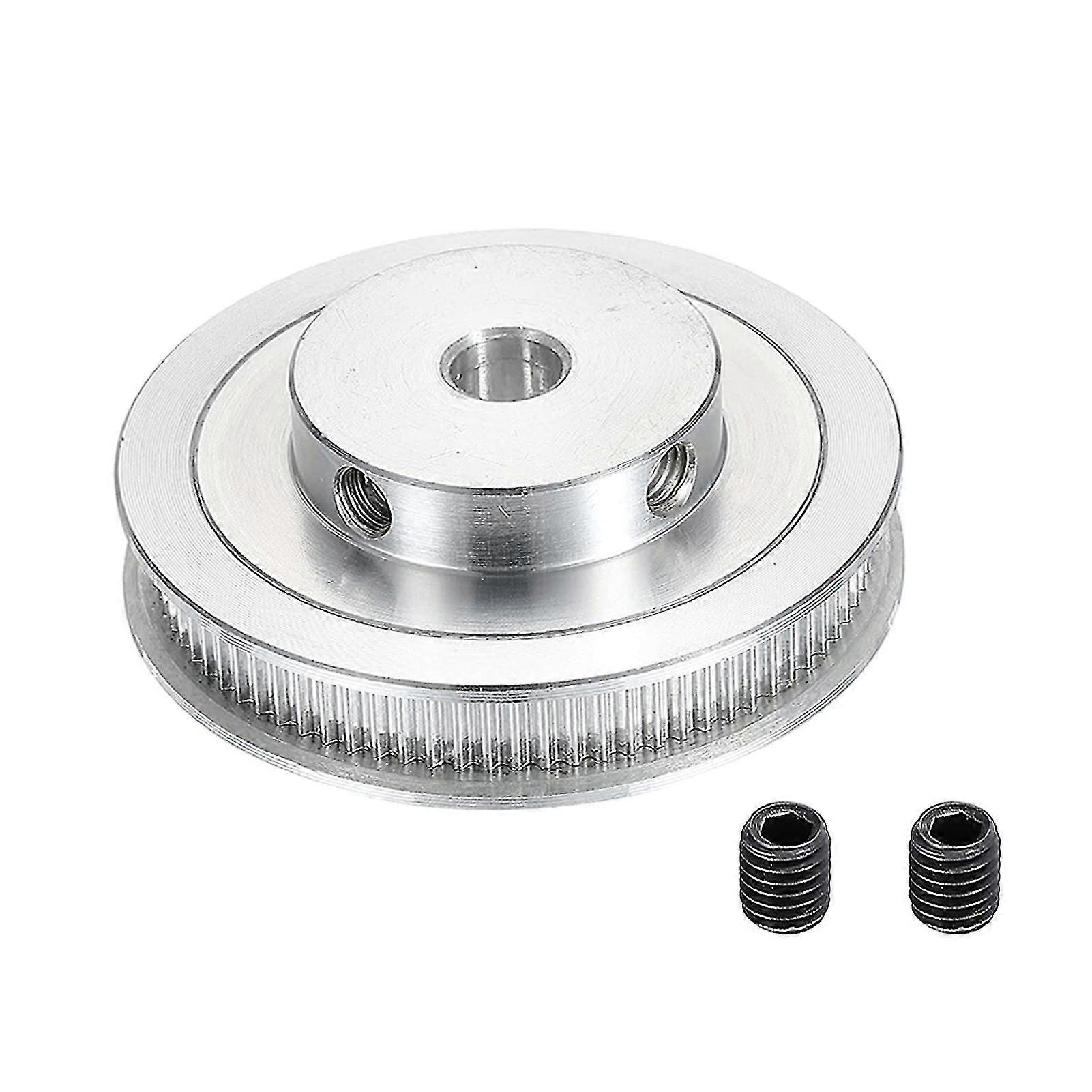 80 Teeth 12mm Timing Pulley Synchronous Wheel Replacement With Screws Bore