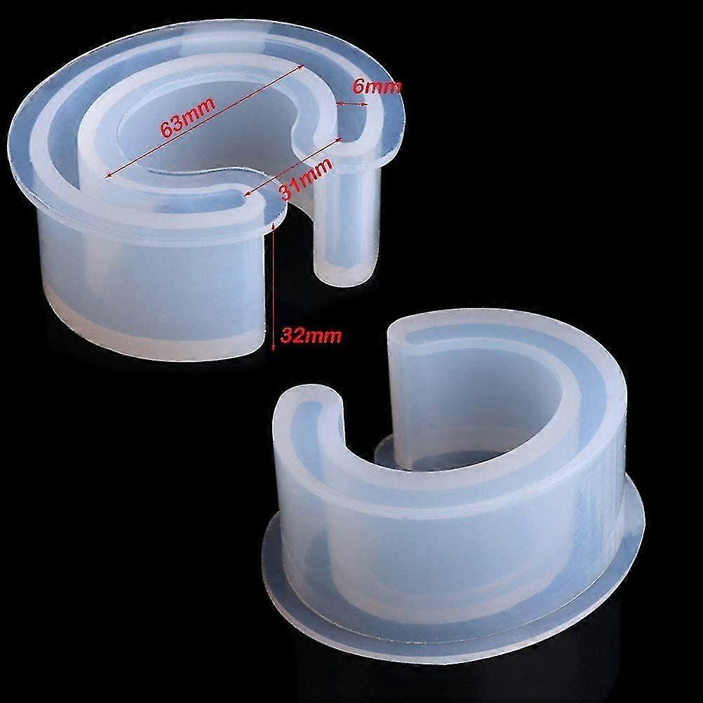 Silicone Bracelet Mold, Resin Mold (4pcs)