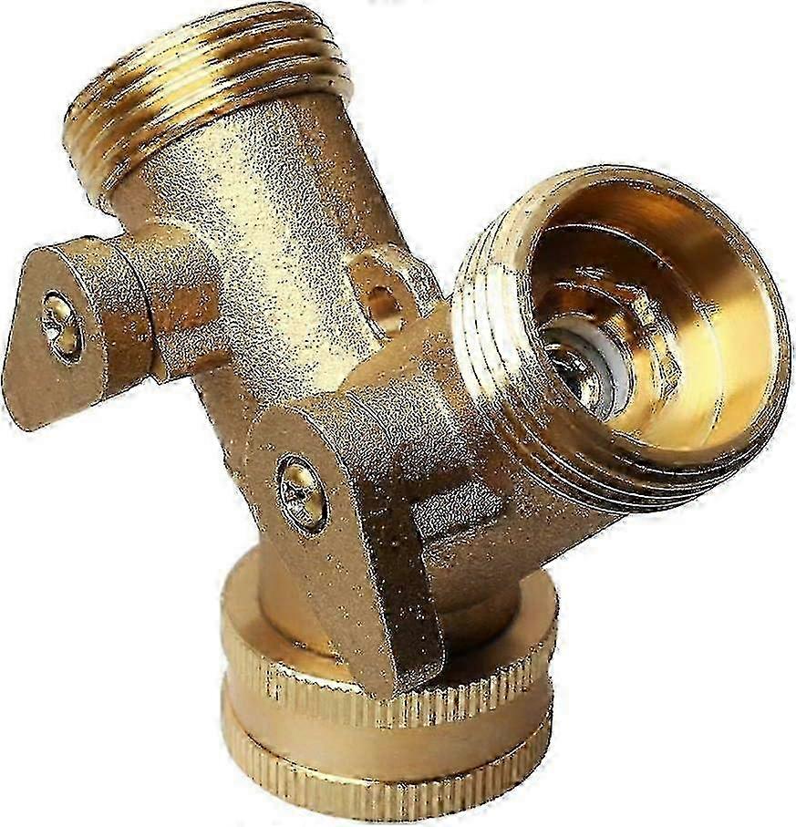 2 Way Y Shape Washing Machine Faucet Brass Connector