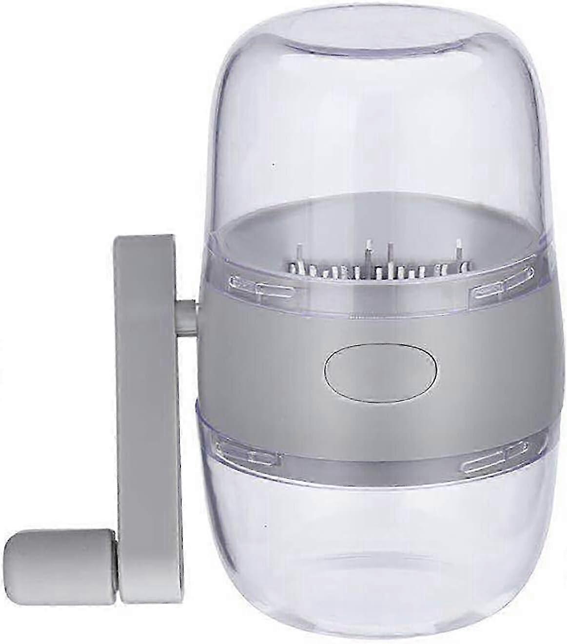 Manual Nut Grinder - Portable Hand Crank for Dried Fruit Chopper