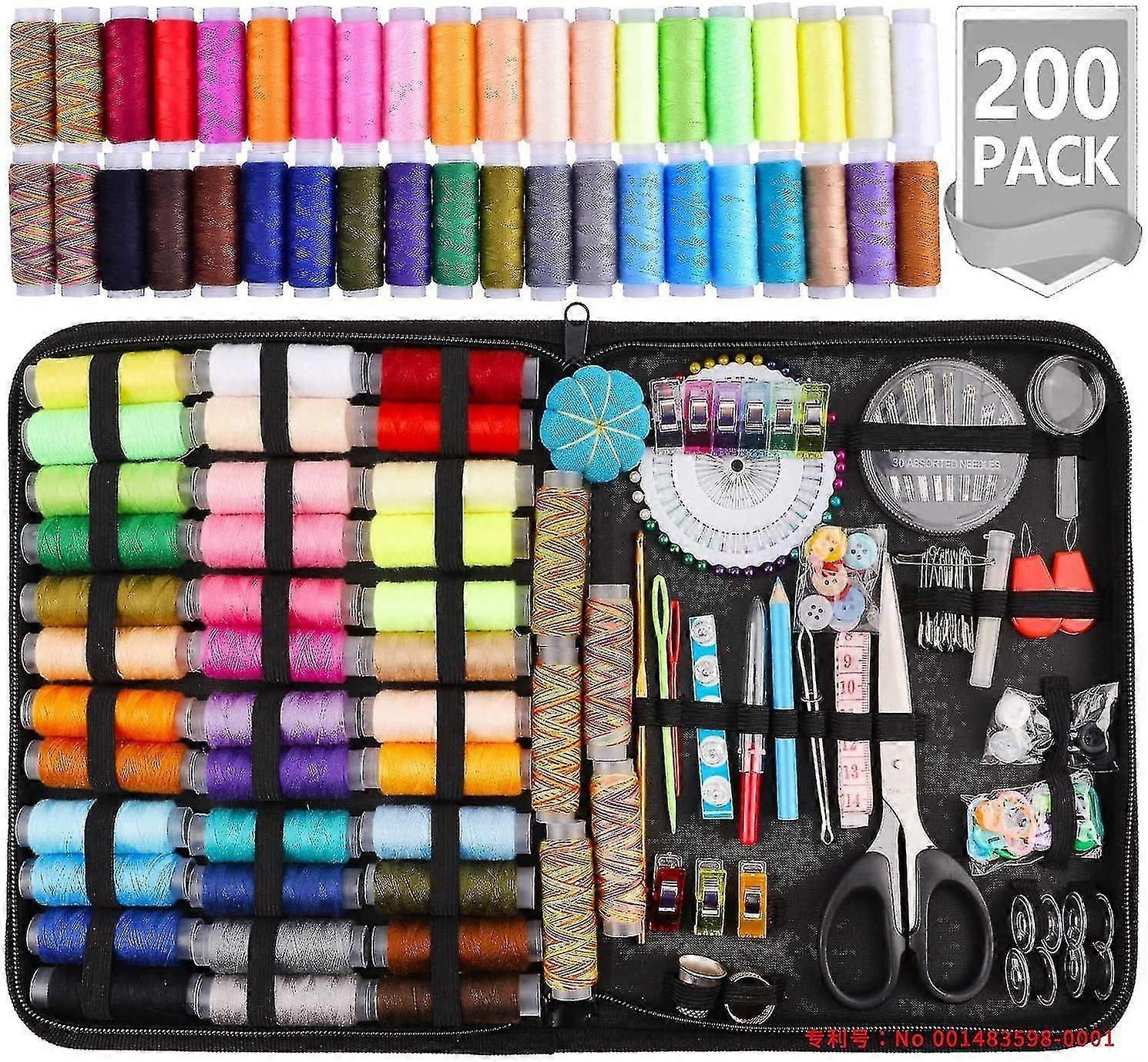 Forypretty 228 piece sewing kit