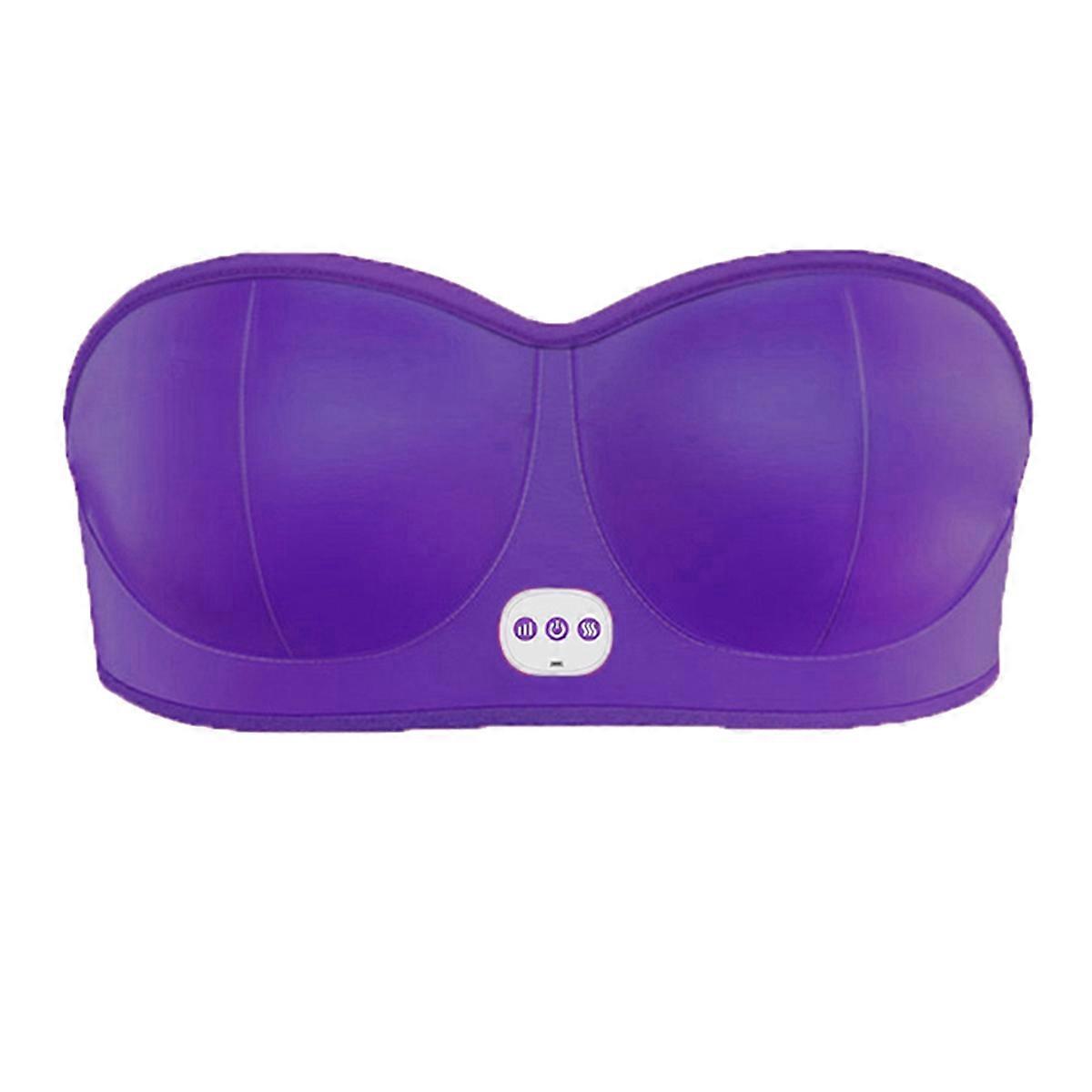 Smart Electric Breast Massager Rechargeable USB Bra with Multi-Functional Massage Function
