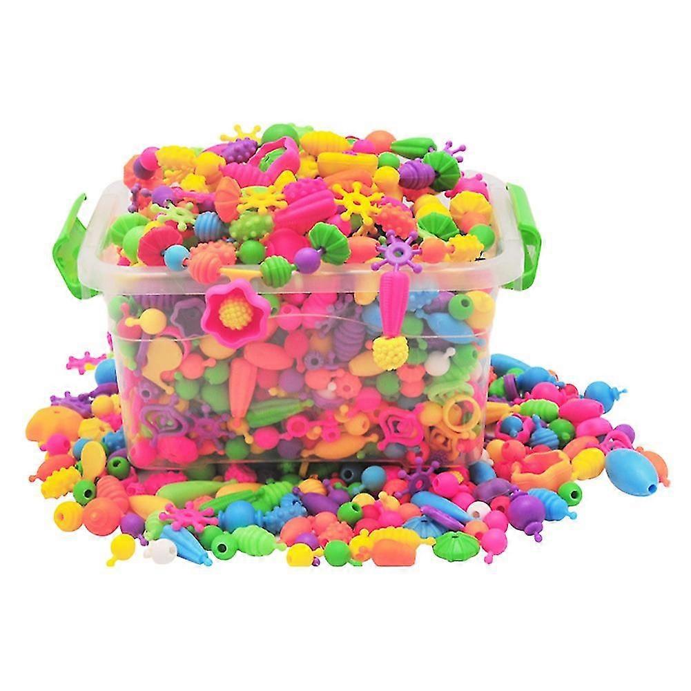 Κορίτσια Pop-Beads Kit για την κατασκευή κοσμημάτων Insteresting DIY Jewelry Craft Toy για αγόρι κορίτσι παιδιά παιδί