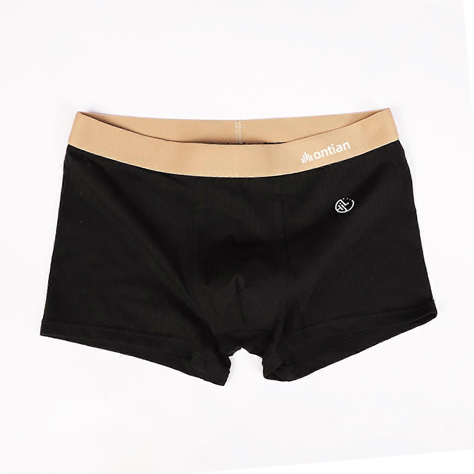 Modna męska bielizna w jednolitym kolorze oddychająca i swobodna płaska Stlye AE