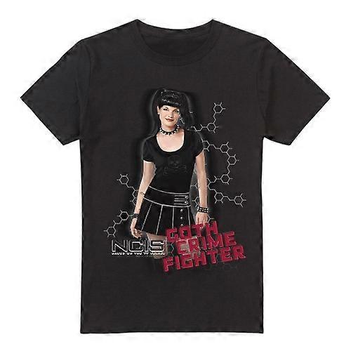 NCIS Mens Goth Crime Fighter T-Shirt