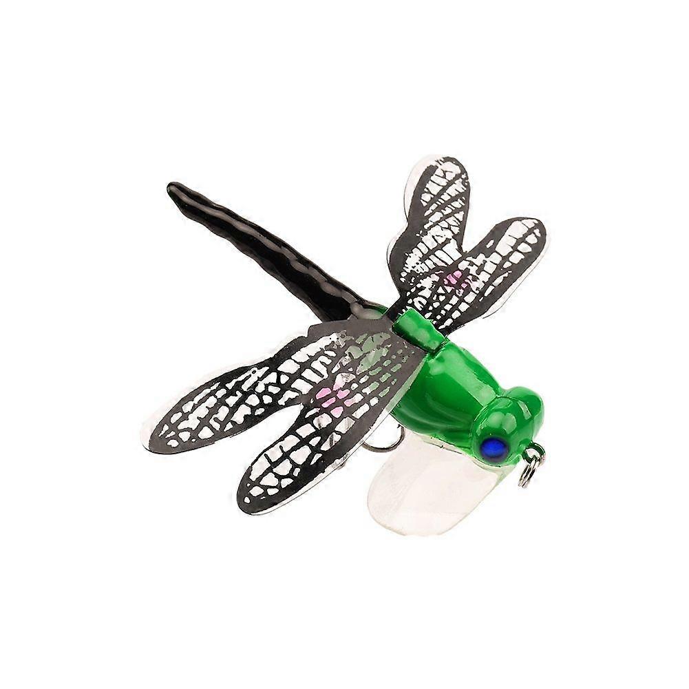Dragonfly Shape Topwater Fishing Lure 75mm 6.2g Artificial Bait for Trout Hard Popper Lure for Trailering 1Pcs