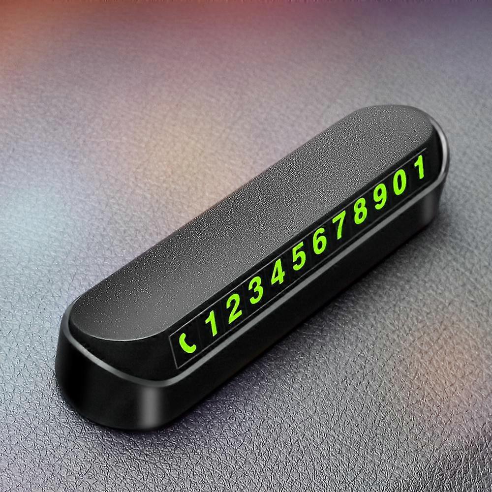 Car Hideable Temporary Car Parking Phone Number Card For Toyota C-HR CHR Corolla Rav4 Rav 4 Auris Yaris Prius Camry Prado