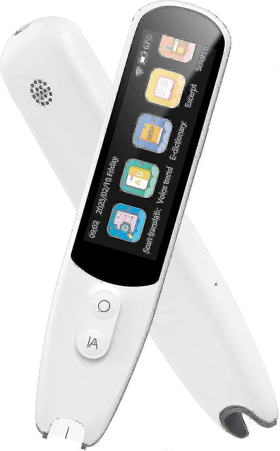 Stiftscanner, Text-to-Speech-Gerät für Legasthenie, Ocr Digital Highlighter Reader Pen, Prüfungslesestift, Bluetooth-Sprache