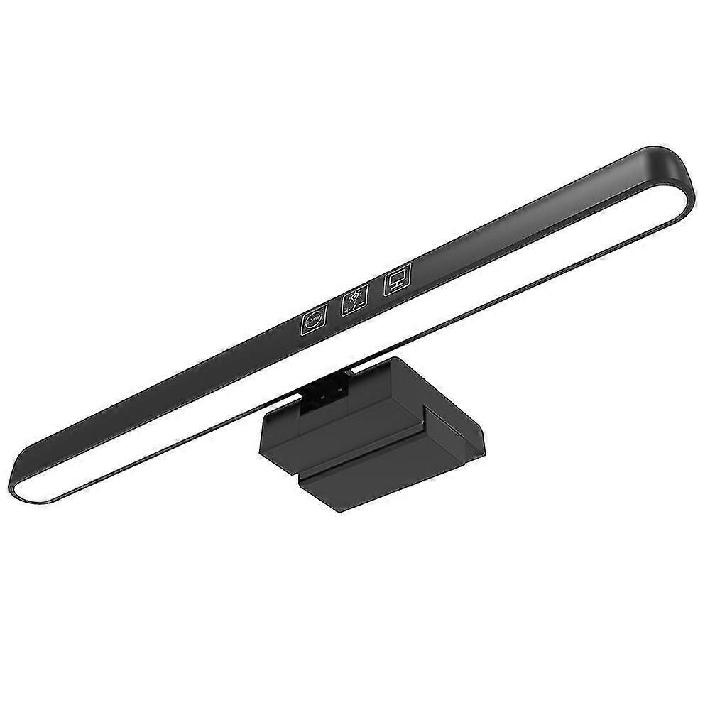 Tb-30sh 18cm Computer Screen Light Eye Care Laptop Usb Lamp Stepless Dimmable Hanging Light - Grey