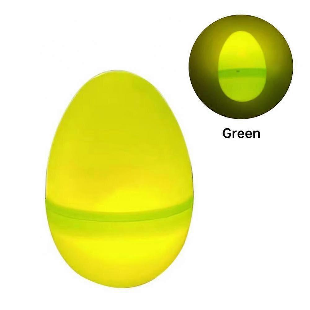 new Easter Eggs with Led Light Button battery colors Easter egg fillers Home Children