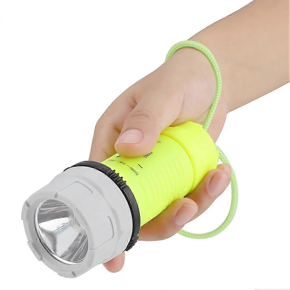 15M High Bright Flashlight Diving Flashlight, Hunting Flashlight, Camping Flashlight LED Handheld