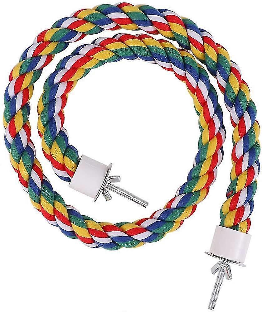 الطيور جثم حبل بنجي الطيور لعبة قفص الببغاء لعبة مضغ (80cm)