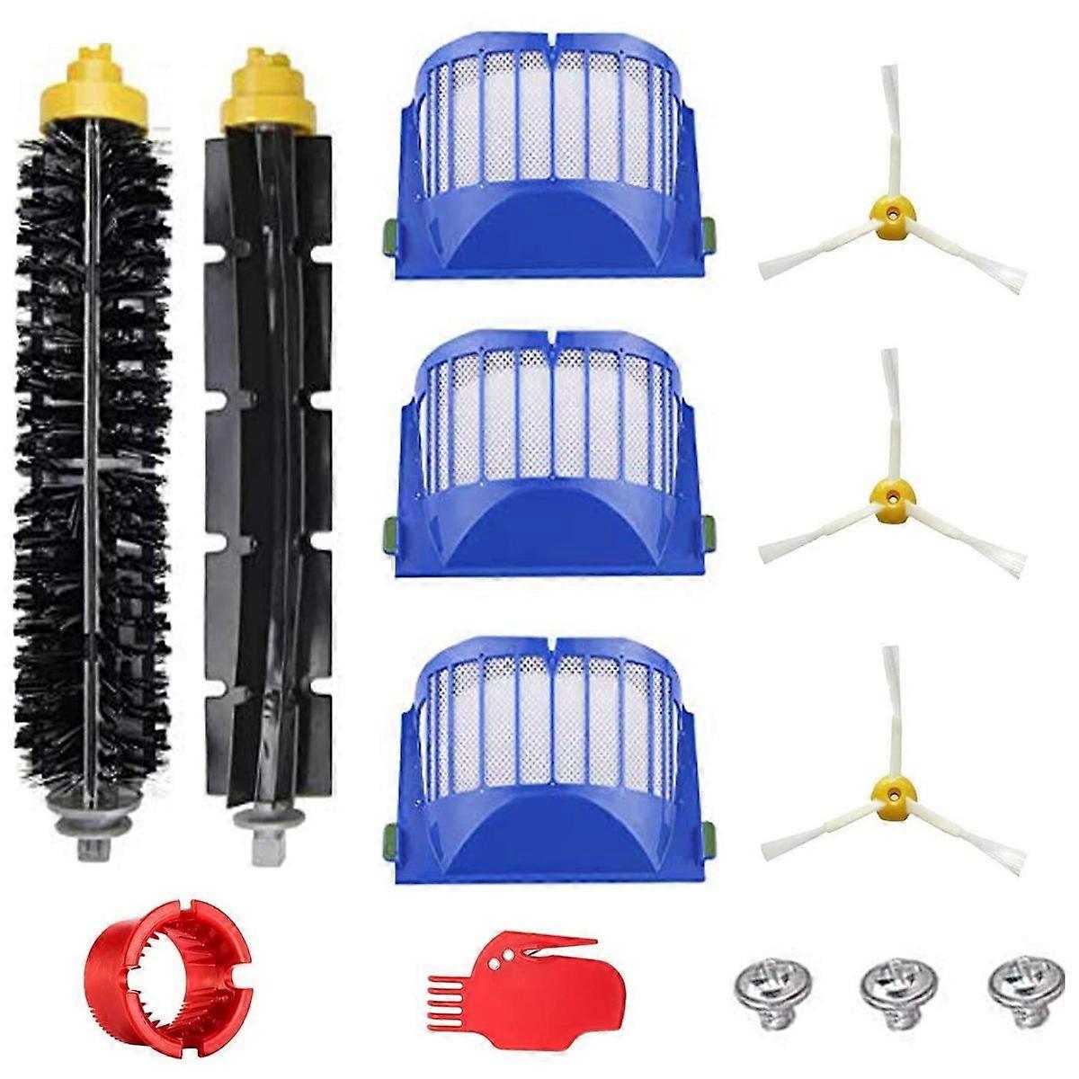 Roomba Accessory Kit For 600 Series, Complete With High Performance Filter And Durable Brush Material, Ideal For Keeping Your Home Clean, Includes 3