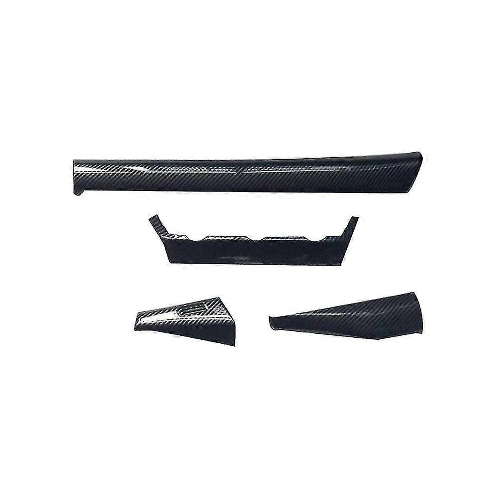 Car Carbon Fiber Instrument Dashboard Cover Trim For -v Xrv Xr-v 2021 2022 2023