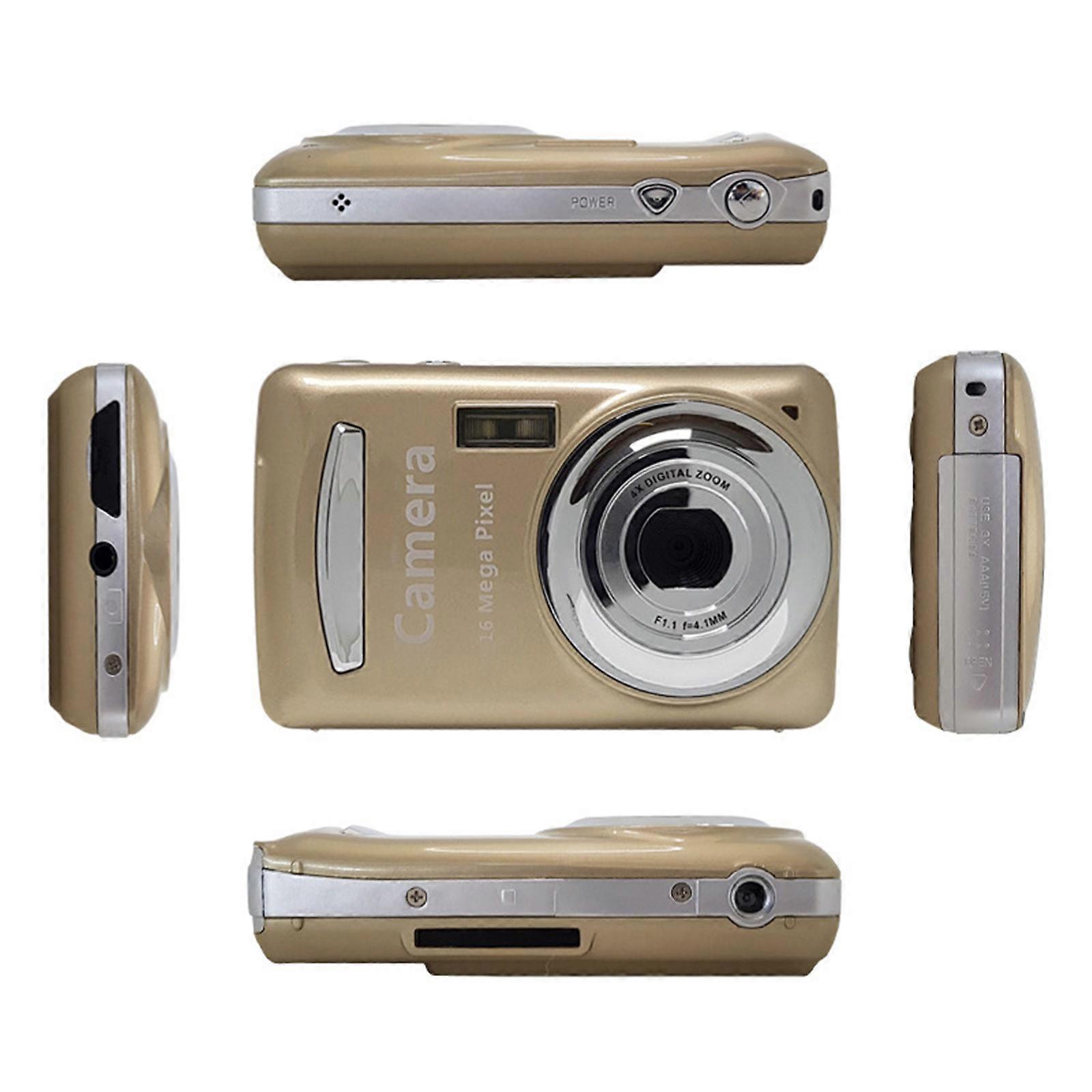 Camera Camcorder, Portable 4X HD Digital Video Camera Camcorder For Vlog 16MP Digital Camera DV Video Camcorder 720P PUW1653