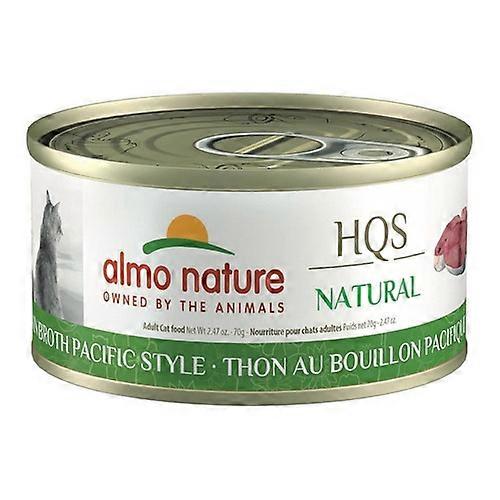 アルモネイチャーHQSナチュラルマグロスープパシフィックスタイルウェットキャットフード、2.47オンス(24のケース)
