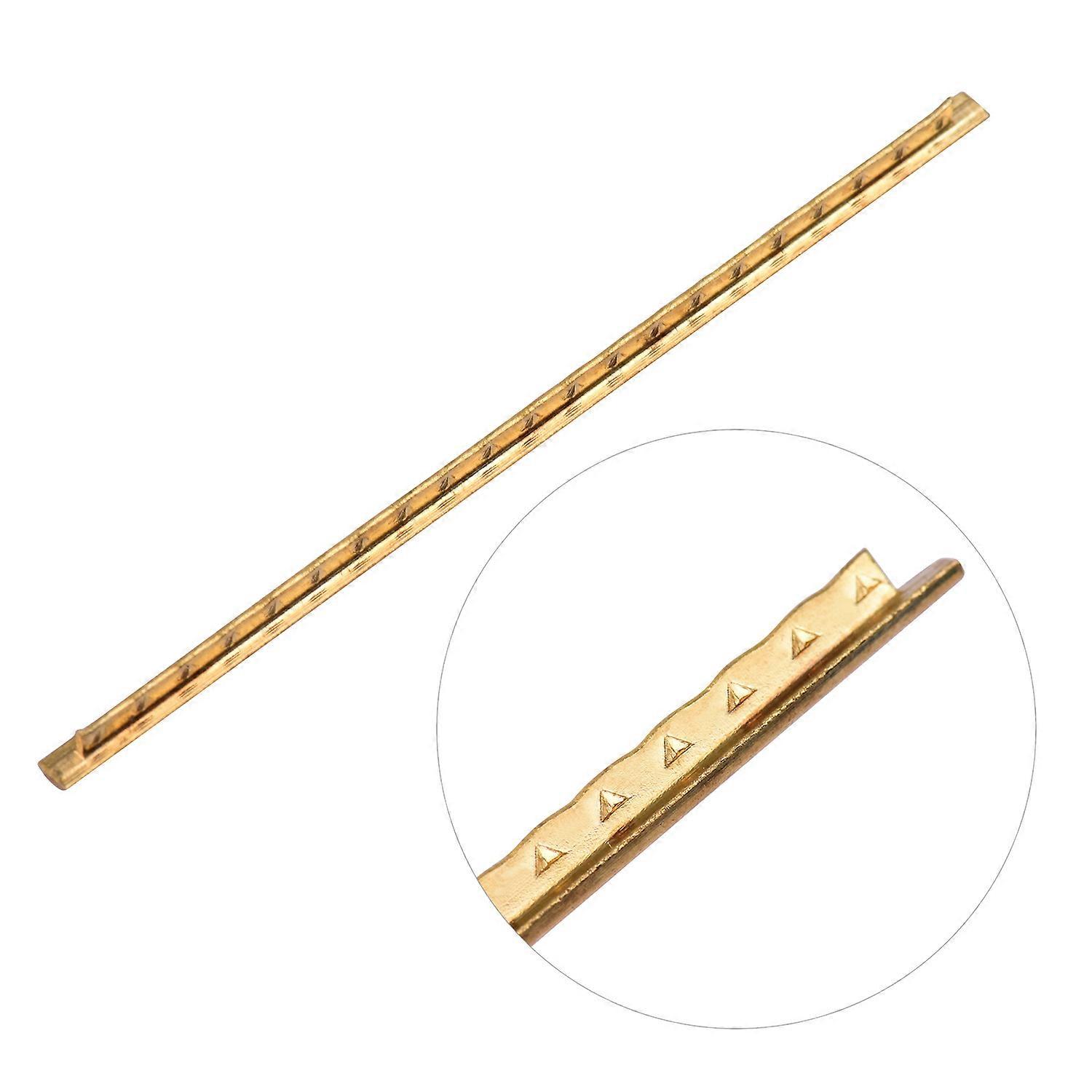 6pcs Multicolored Nylon with 21pcs 2.2mm Width Brass Fret Wire for Classical Guitar Strings Set Replacement