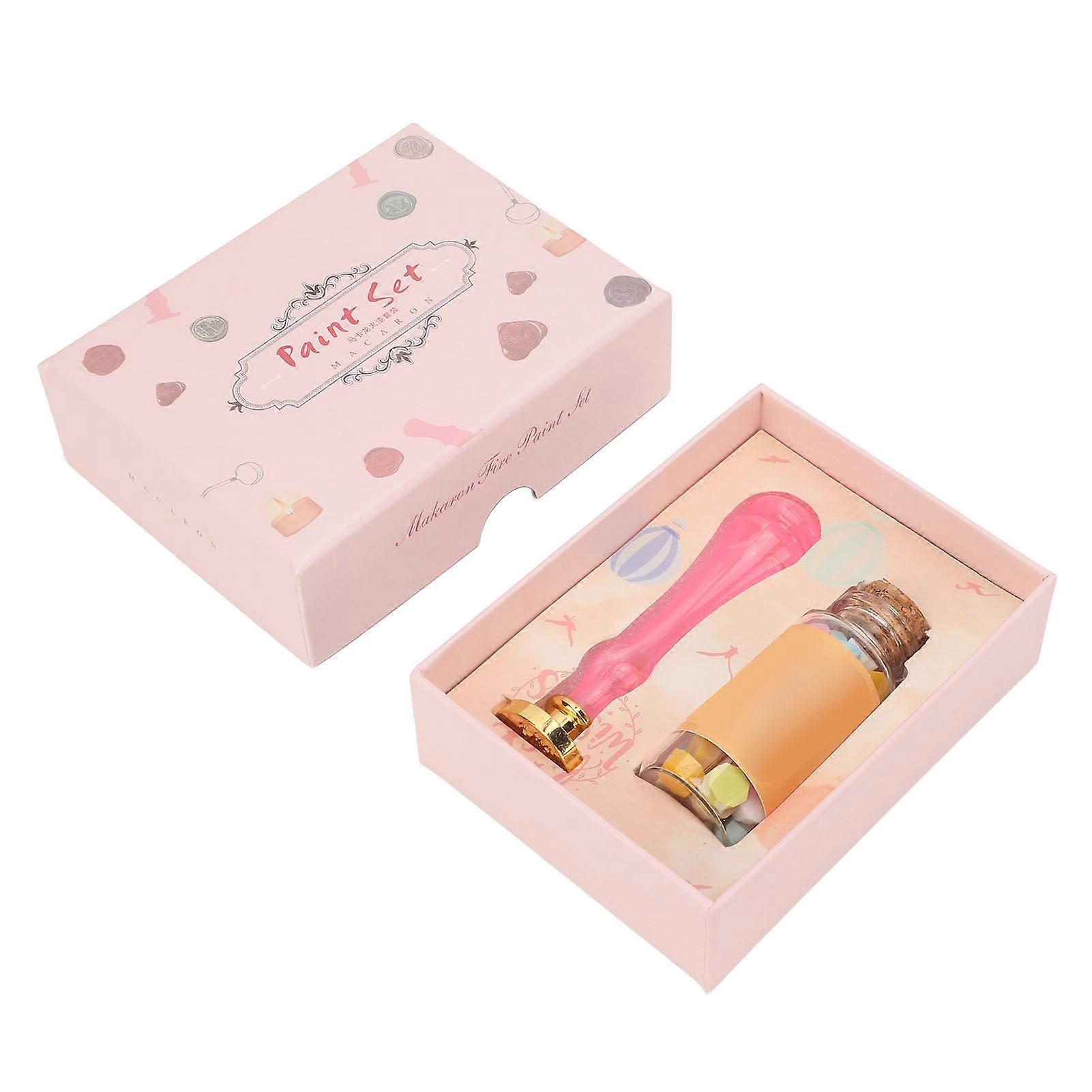 Sealing Wax Stamp Unique Pattern Easy Operation Widely Used Durable Material Wax Seal Stamp Kit for Envelop Card Making