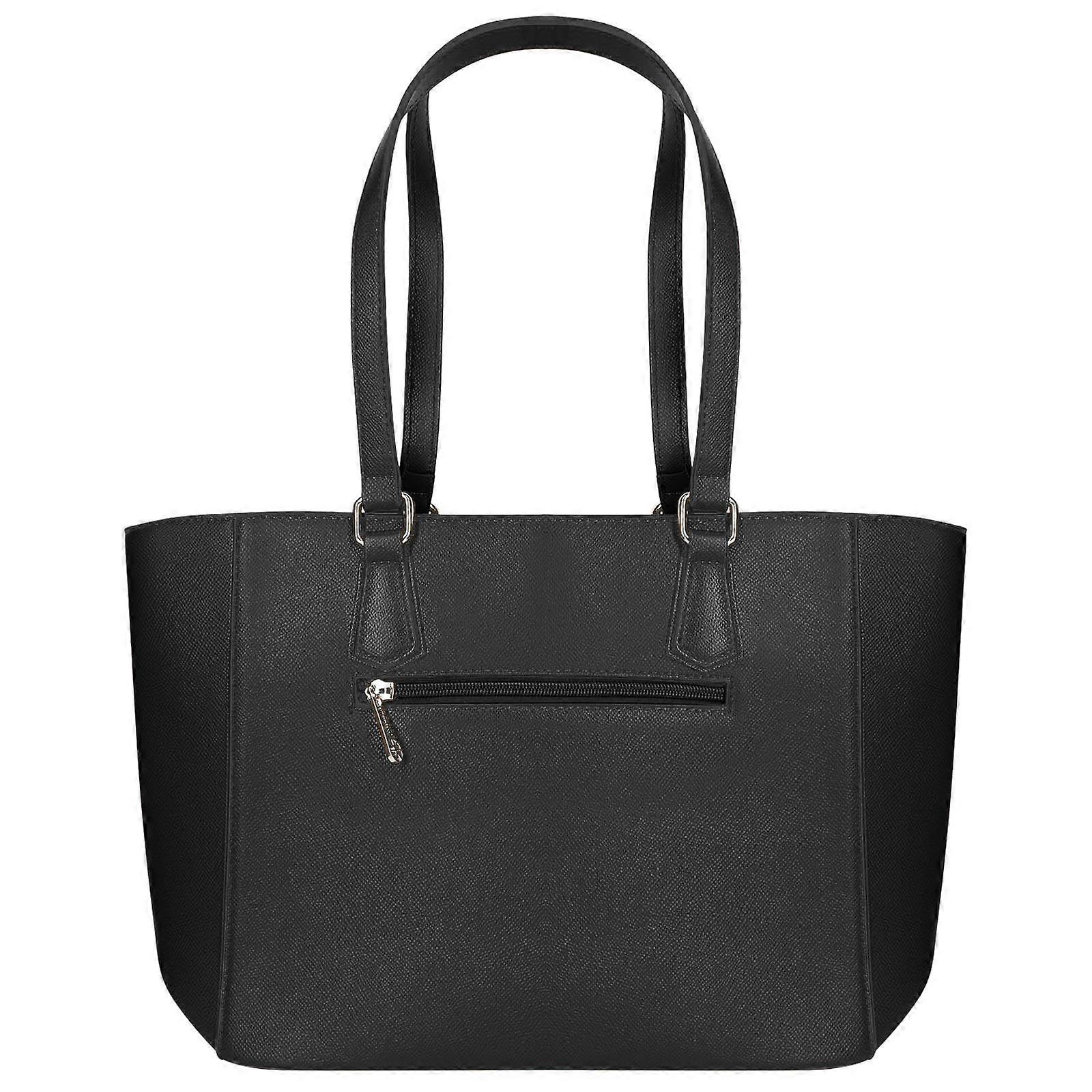 Faux leather Cabas handbag