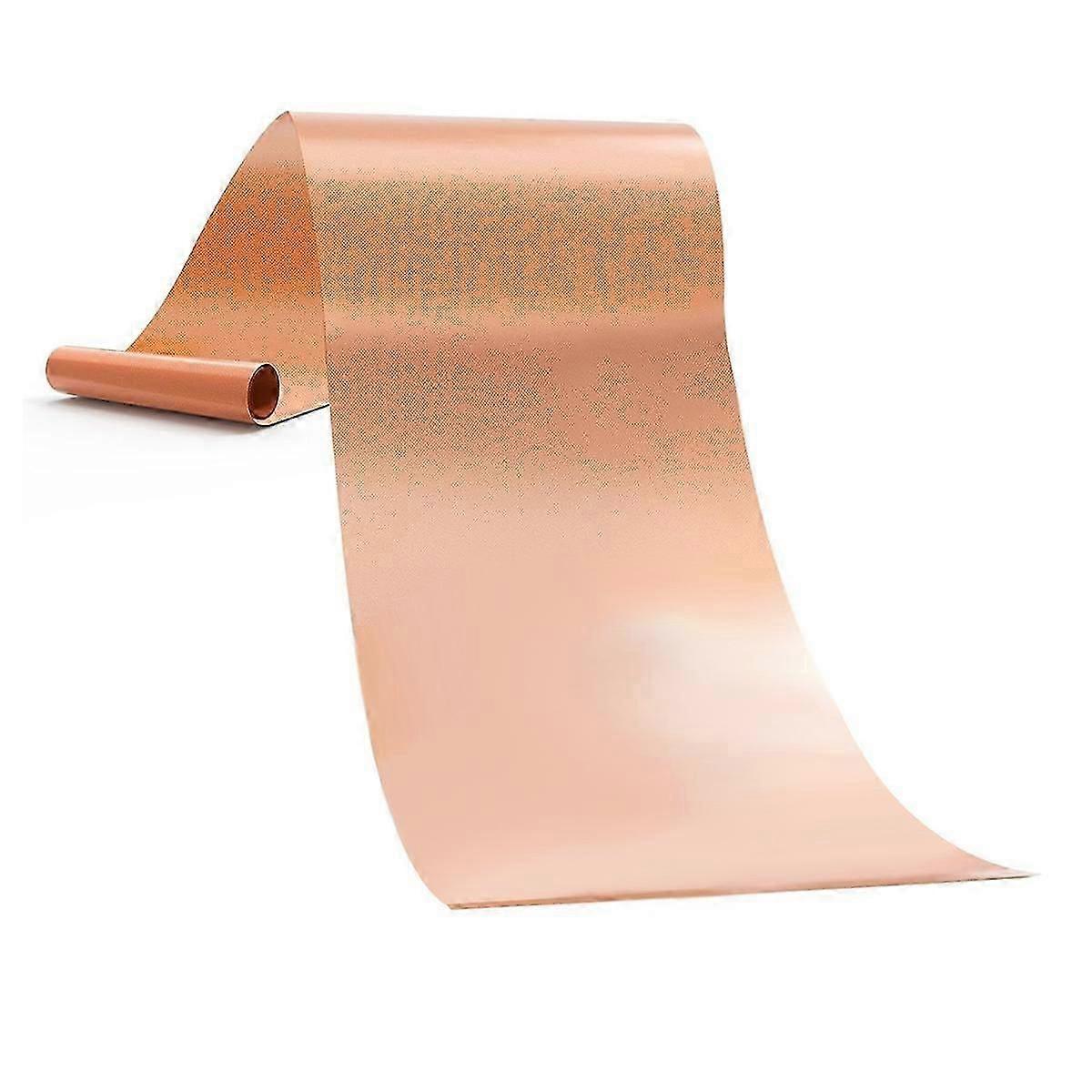 78 Inch Roll Large Copper Oven Liners for Bottom of Oven and PFOA Free, Thick Heavy Duty Non Stick