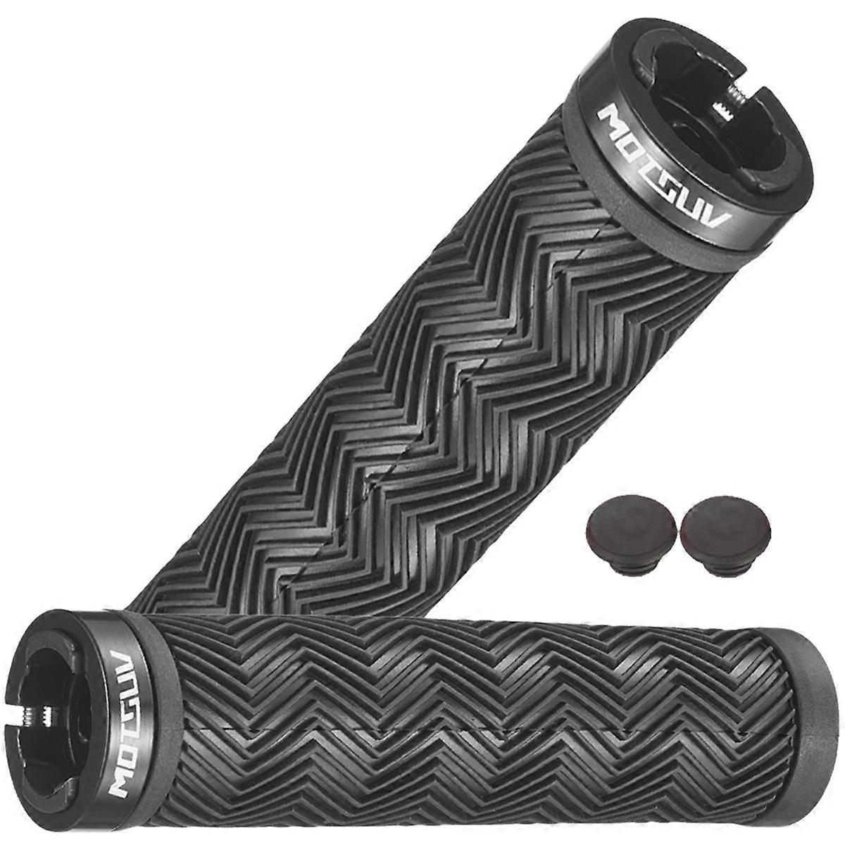 Bicycle Handlebar Grips Rubber Soft Grips Black