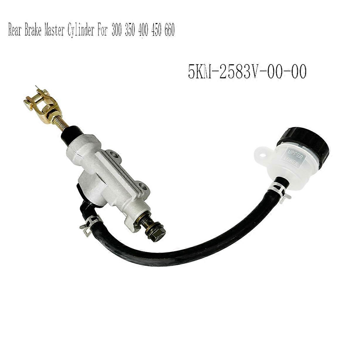 Rear Brake Master Cylinder for Yamaha Big Bear Grizzly Kodiak Wolverine 300 350 400 450 660 PRO-4 Pr