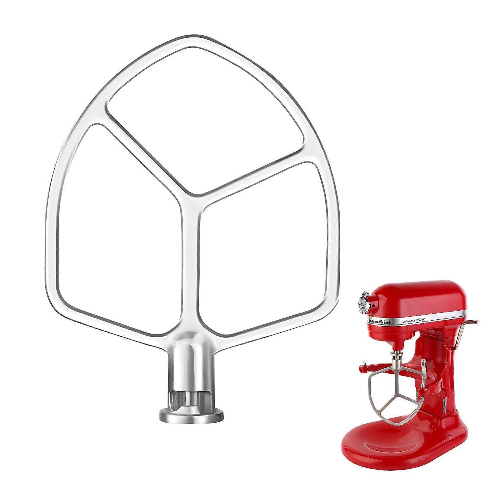 Stainless Steel Paddle Attachment for Stand Mixer, Rust-Resistant, Dishwasher Safe, Ideal for Kneading Bread, Pasta, Cookies, Pizza