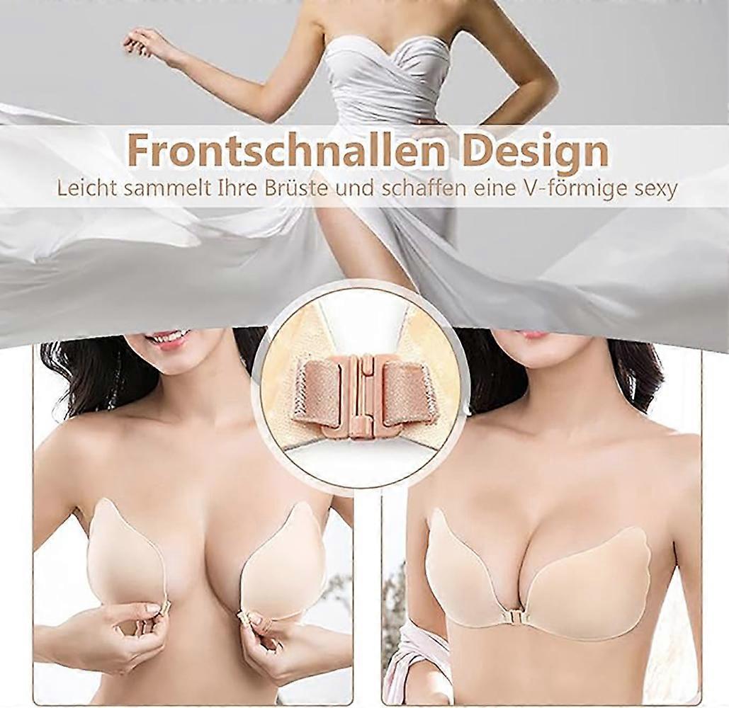 Usynligt åndbart brystplaster til kvinder-kød farve-c