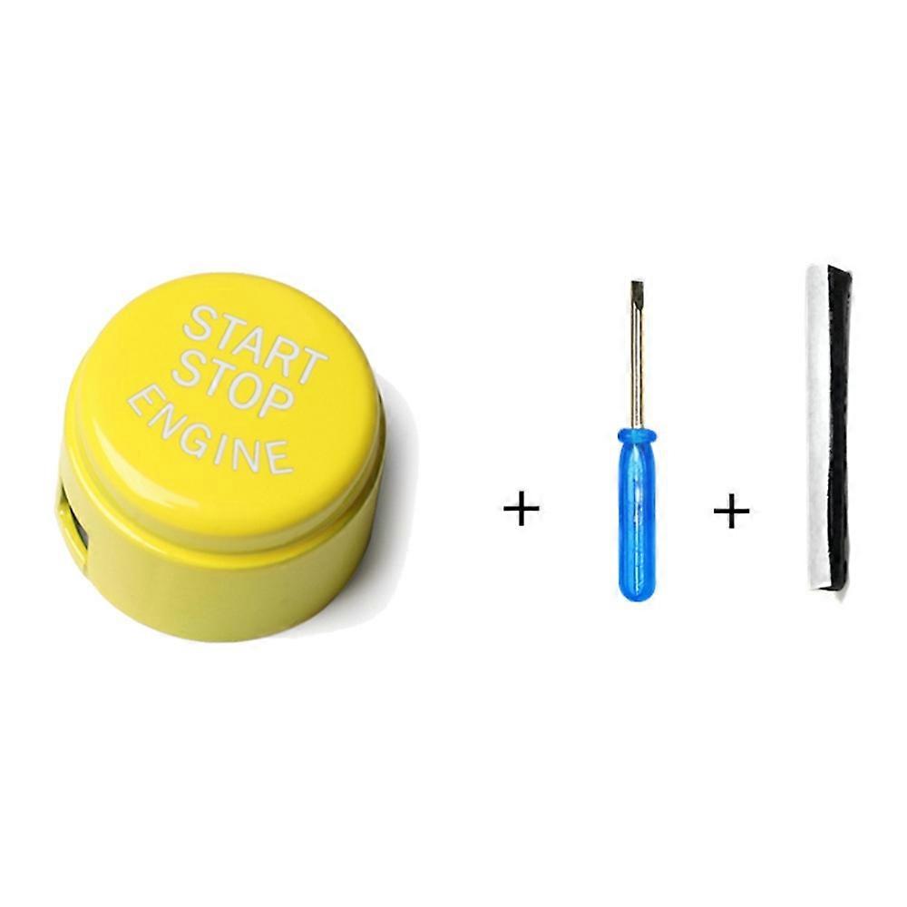 Car Engine Start Key Push Button Cover for BMW G / F Chassis, Style:without Start and Stop