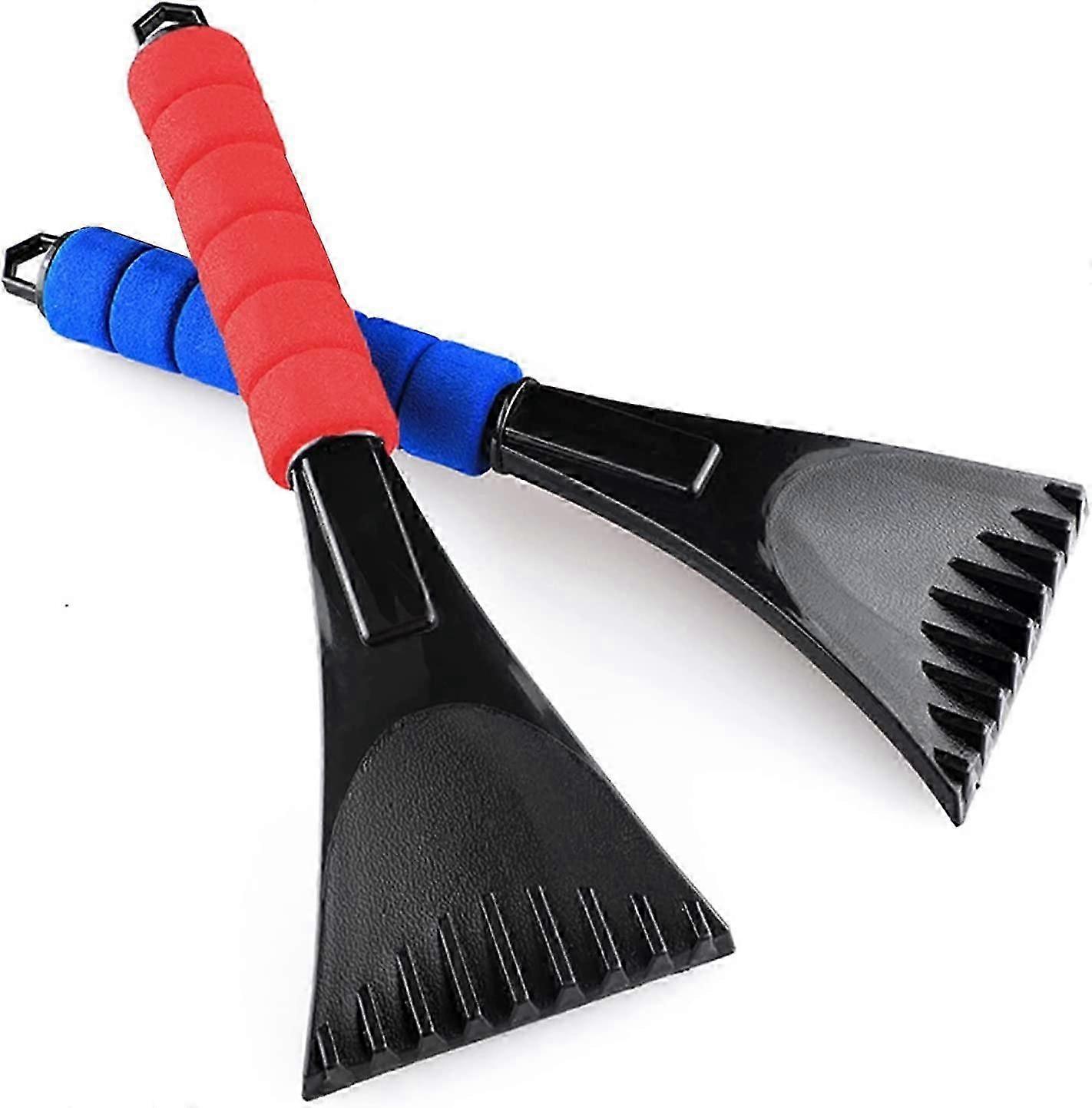 Ice Scraper, Car Snow Shovel,Non-Slip Handle Scraper,2 Pieces