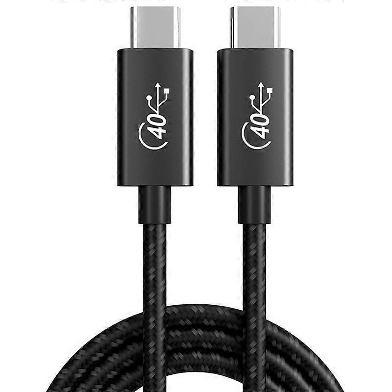 PD 100W USB-C / Type-C to USB-C / Type-C Compatible Thunderbolt 4 Full-function Data Cable, Cable Length:2m