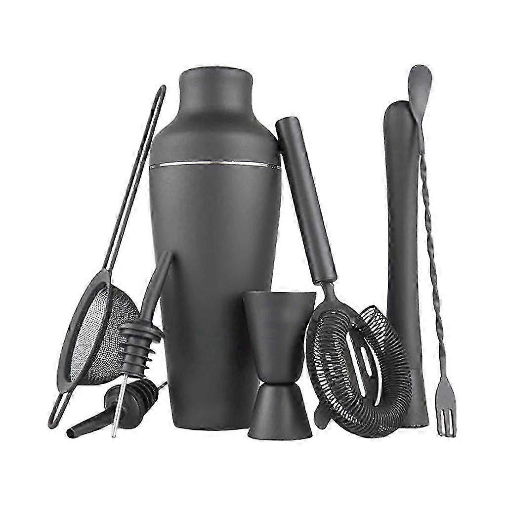 8-Piece Cocktail Martini Bar Tools Set with Opener, Bartender Essentials Kit for Home Use