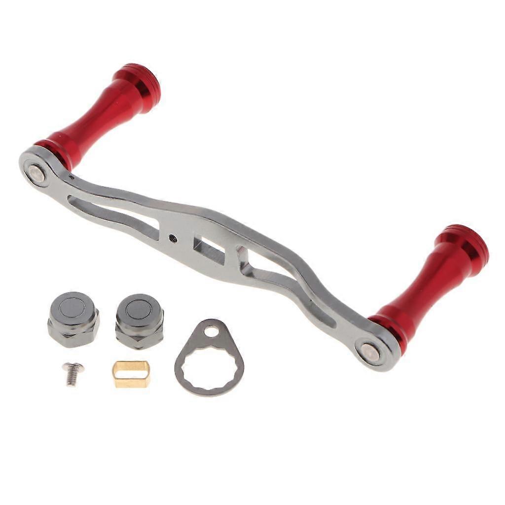 Metalliset keinuvivun varaosat DIY punainen