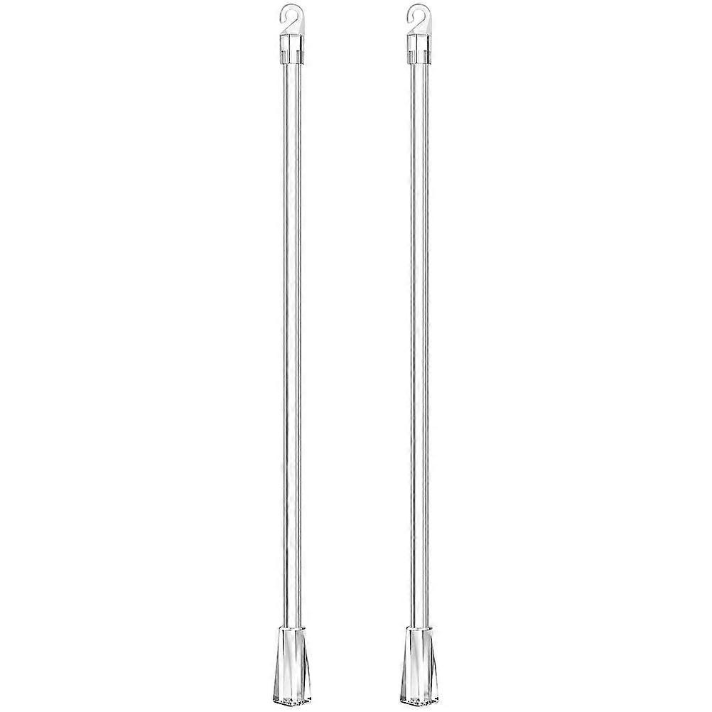 2pcs ब्लाइंड वैंड्स ब्लाइंड ओपनर विंडो ब्लाइंड स्टिक्स रिप्लेसमेंट कर्टन पुल रॉड वैंड्स