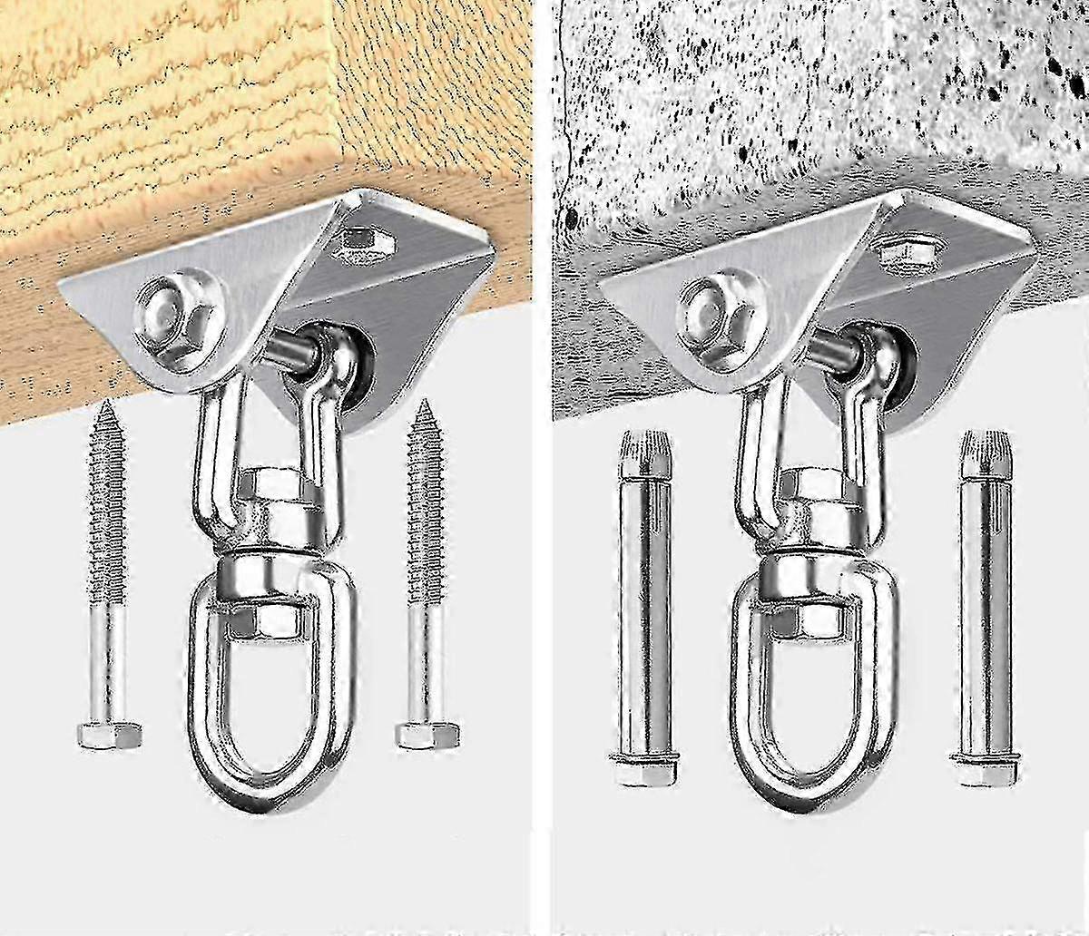 Takkrok i stål rustfritt for hengekøye, verandasete, huske, yoga-MXBC
