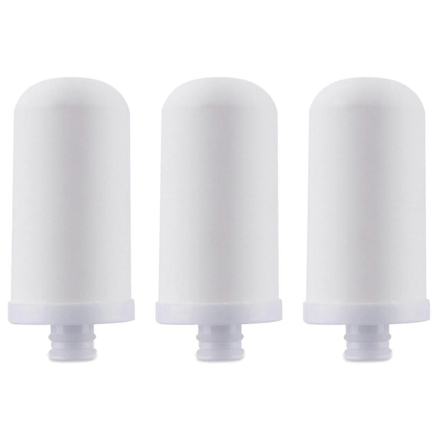 3Pcs/Set Faucet Water Purifier Filter Elements Water Filter Pitcher Remove Fluoride, Lead, Microplas