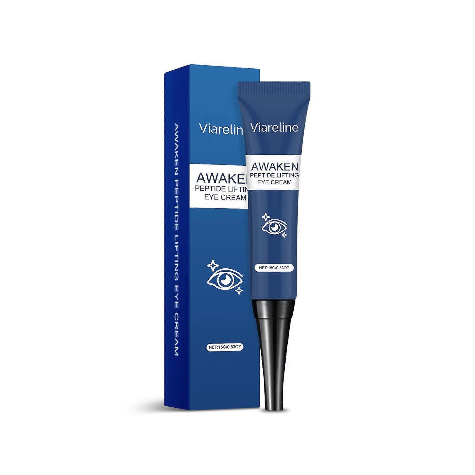 Creme para os Olhos Despertador de Peptídeos Lifting, Lifts Firming Anti-Wrinkle Eye Tightener, Creme para os Olhos Hidratante Natural para Reduzir Olheiras e Inchaço