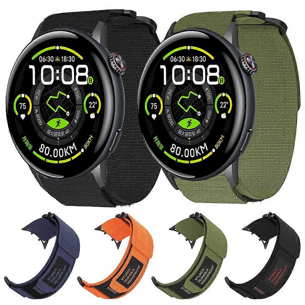 xDfind Quick Release Nylon Hook And Loop Fastener Buckle Watch Band