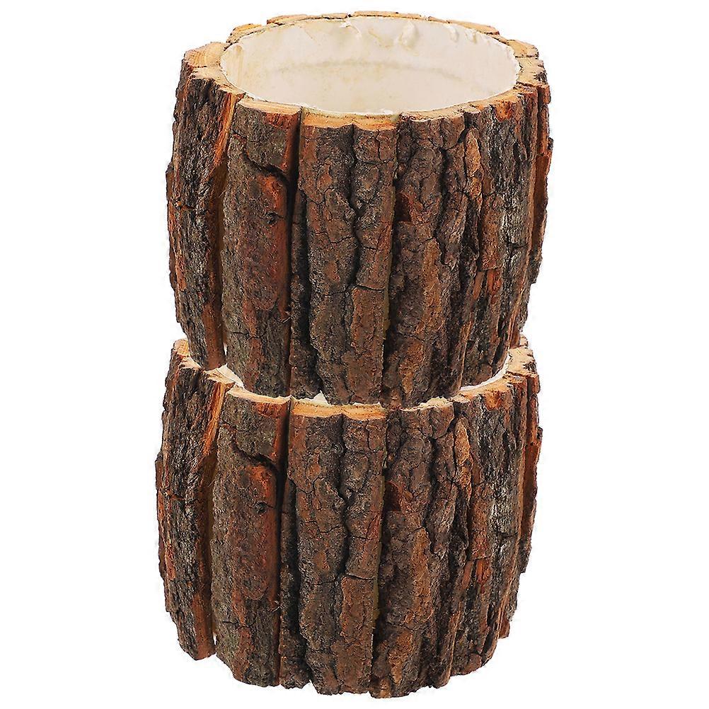 Natural Bark Planter, Ideal for and Floral Arrangements