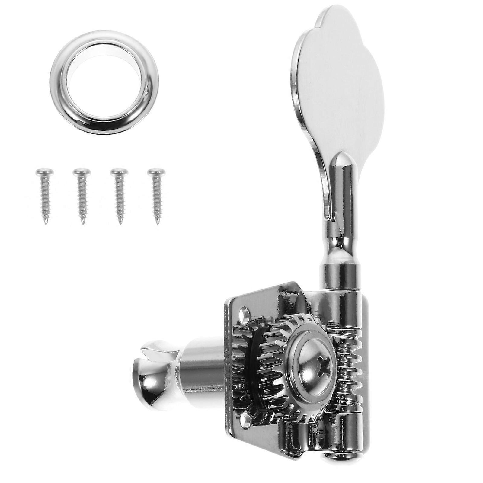 Classic Bass Tuning Pegs Set Electric Guitar Machine Heads for Easy Replacement, Enhanced Sound, and Portable Use