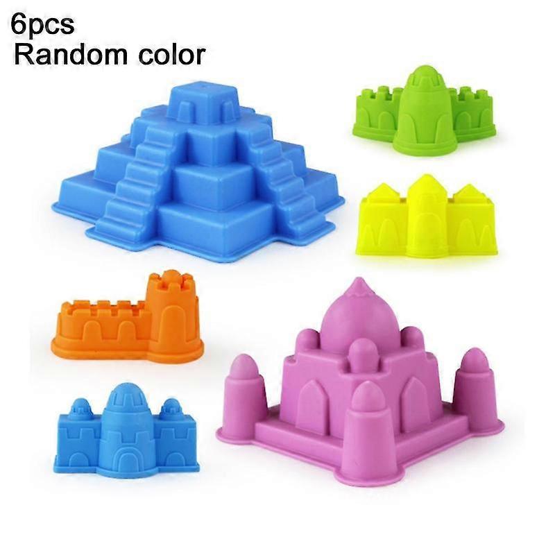Random Color(A)$Seaside Beach Toy Castle Set