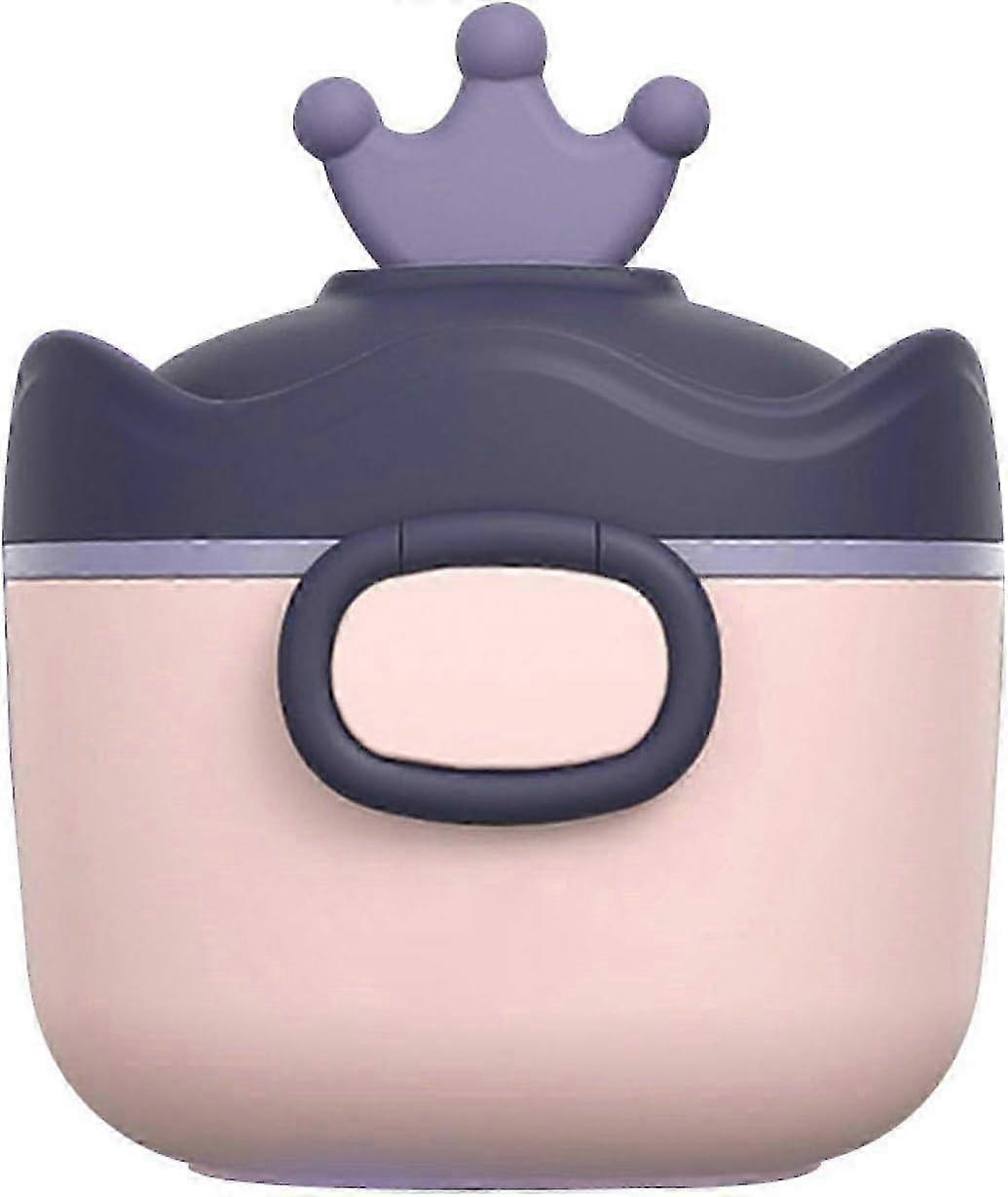 Detachable large capacity infant formula dispenser with scoop designed for baby feeding and suitable for various brands