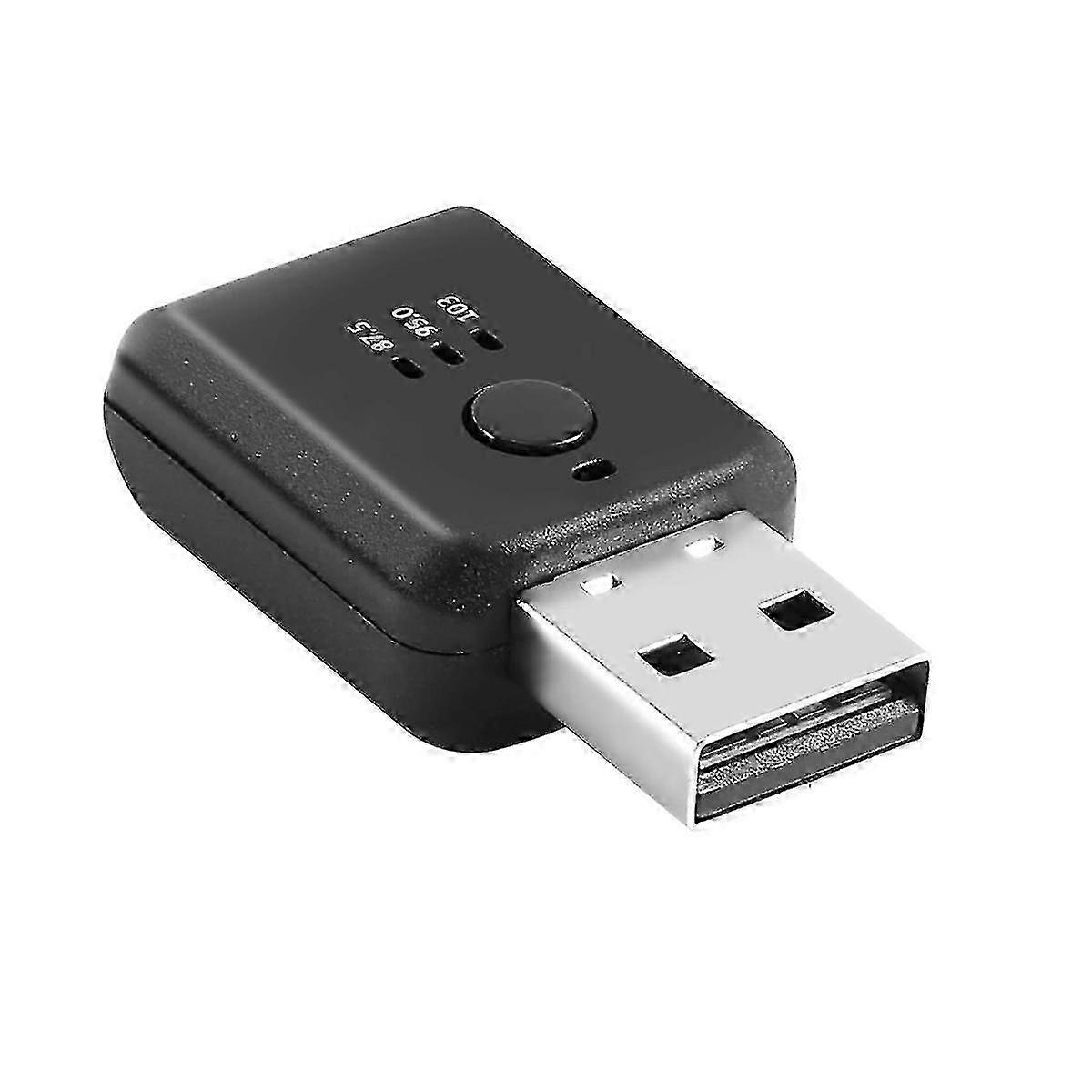 Car Bluetooth FM Transmitter 5.0 Wireless Audio Adapter Hands-Free No Delay