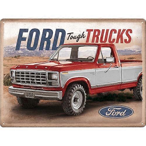 Nostalgic-Art Ford Large Sign - Tough Trucks