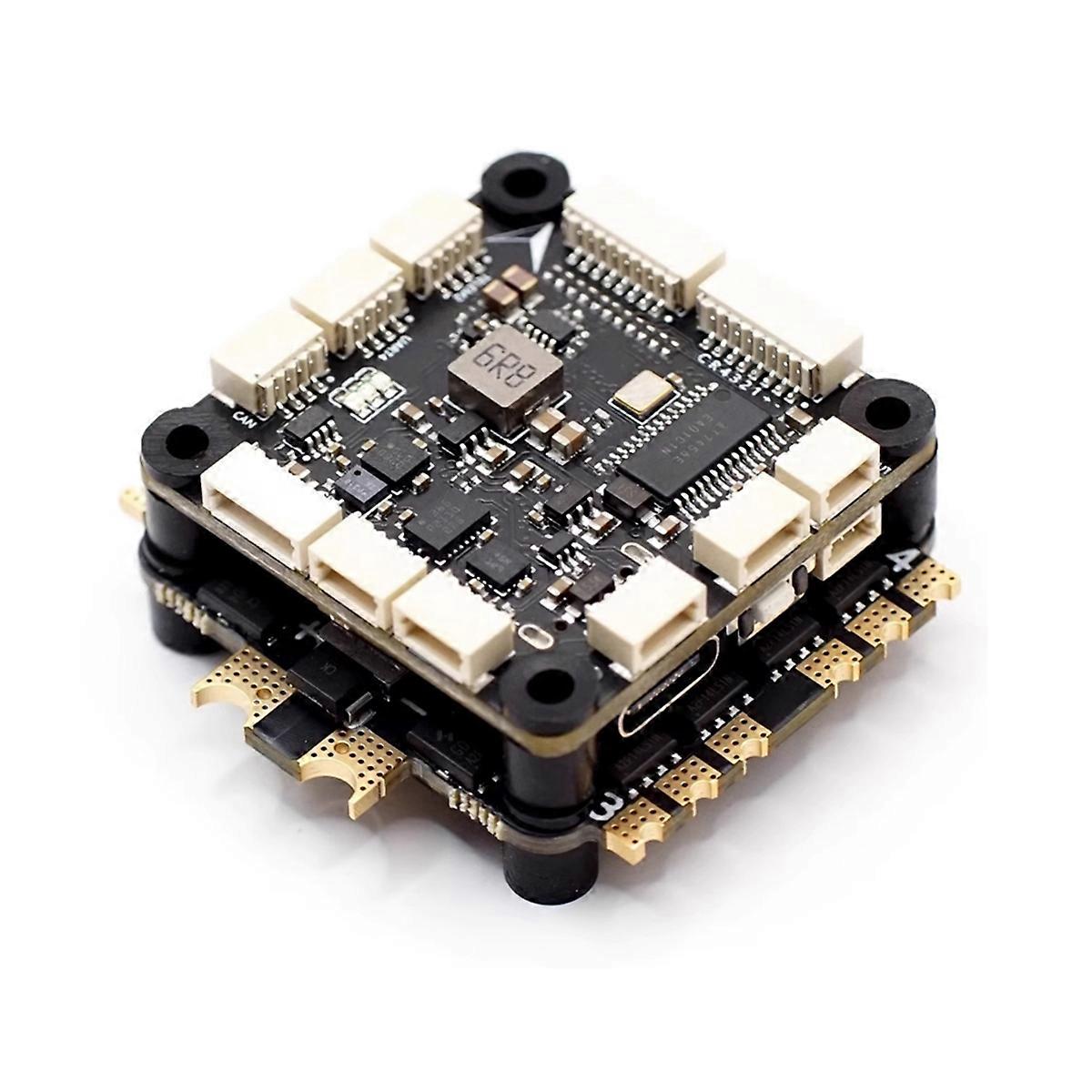 H743 FC&ESC Stack MicoAir743 Dual IMU Flight Controller -48K 60A 4in1 ESC Supports PX4 Firmware