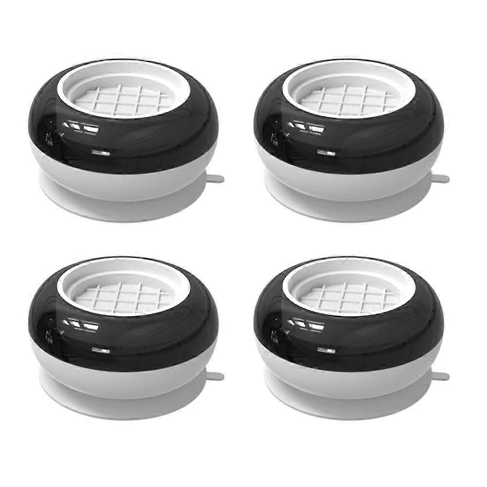 4 pieces washing machine foot pads, universal, noiseless, nonslip, shockproof, durable, easy tallation