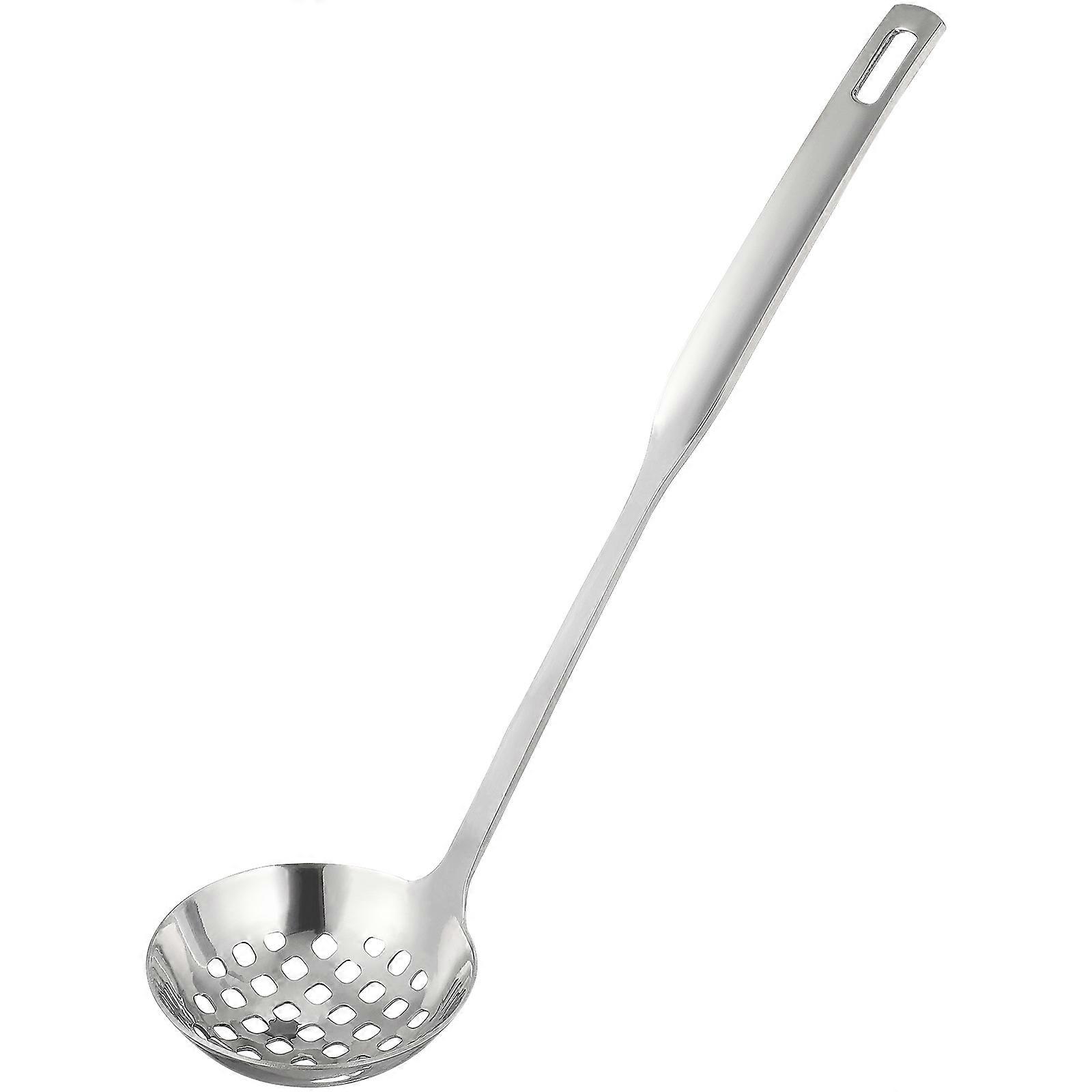 Here's a well structured product description for the item you mentioned:
 
### **1pc Stainless Steel Hot Pot Slotted Spoon Cooking Colander with