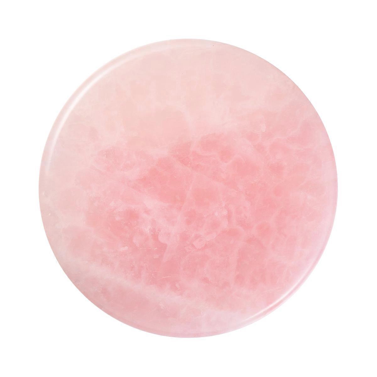 Round Jade Pallet Pad, Supports Eyelash Glue Application, Durable and Reusable