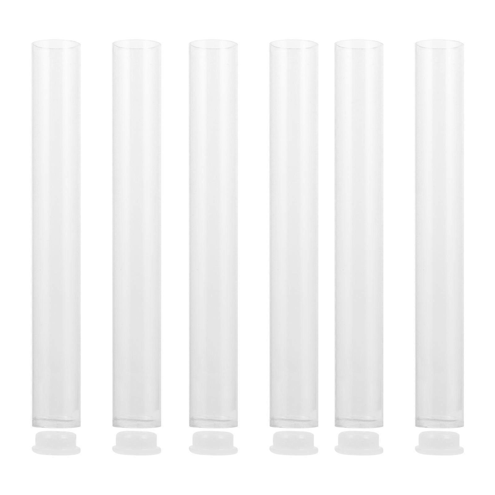 Acrylic Tubes, Perfect for Incense and Aroma Samples Storage
