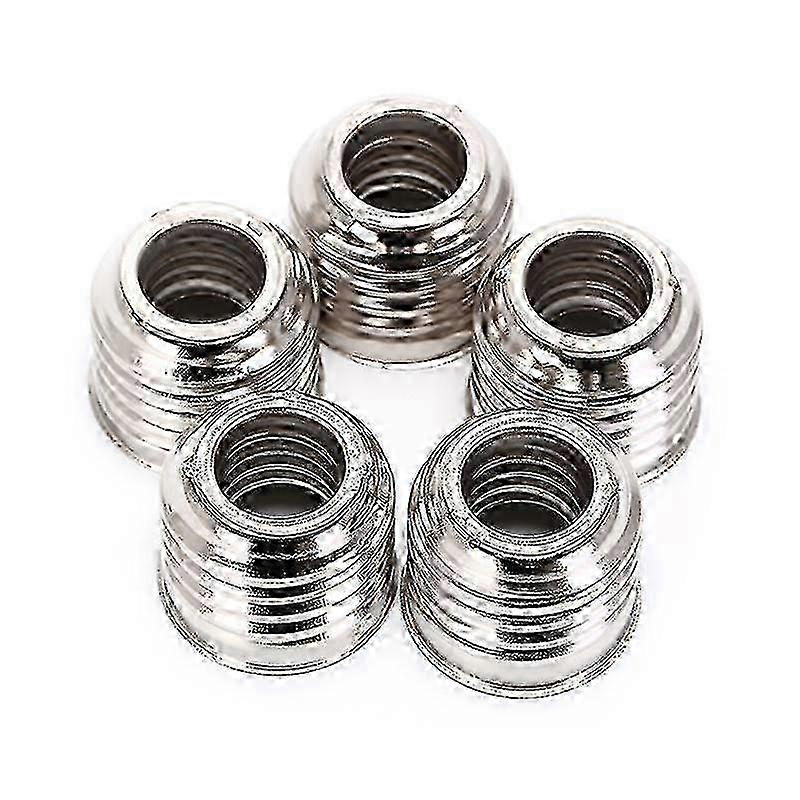 Lot de 5 adaptateurs de douilles de lampe E27 vers E14